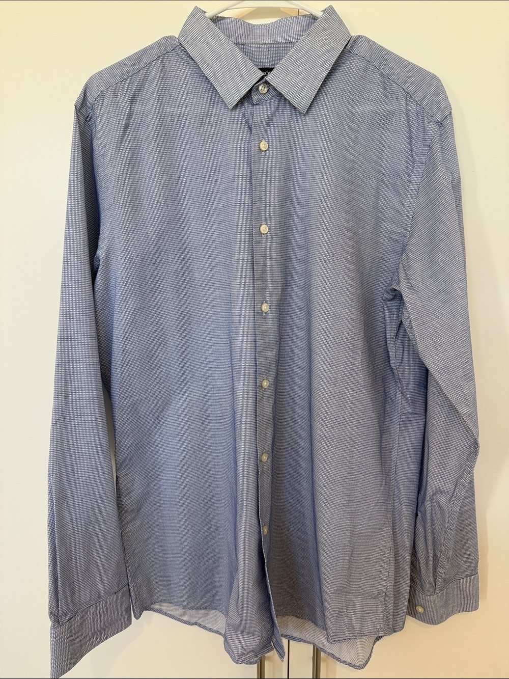 Men's Hugo Boss Light Blue Dress Shirt - Classic Collar
